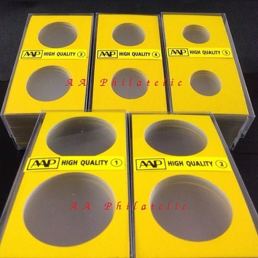 AAP – เม้าท์สะสมเหรียญ / เม้าท์ใส่เหรียญ / เม้าท์เก็บเหรียญ –  แผ่นหนา คุณภาพดี มี 5 ขนาด – ผลิตและขายเจ้าแรกในไทยครับ