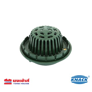 KNACK Roof Drain รุ่น 329-A รูฟเดรน เหล็กหล่อ ชุดระบายน้ำหลังคาตะแกรงน้ำทิ้ง หลังคา ตะแกรงระบายน้ำหลังคา หัวรับน้ำฝน