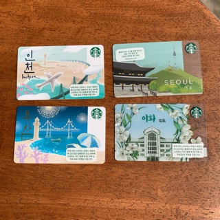 Starbucks city card - Seoul ( โซล ) การ์ดสตาร์บัคส์