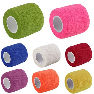 Kinesiology Self-Adhesive Elastic Sports เทปปฐมพยาบาลผ้าพันคอยืดสาย