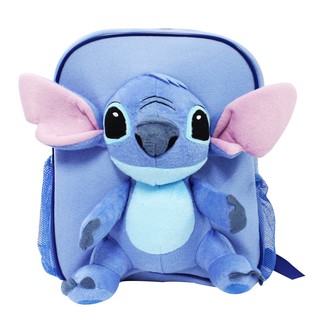 Disney กระเป๋าเป้เด็ก กระเป๋าเป้สะพายหลังตัวสติชท์ STITCH (สินค้าลิขสิทธิ์แท้ จากโรงงานผู้ผลิต)