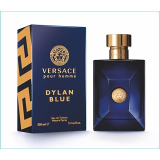 Versace Pour Homme Dylan Blue EDT 100 ml. กล่องซีล(เช็คสต้อคก่อนทำรายการนะคะ)