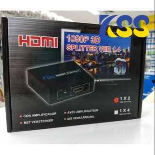 HDMI Splitter 1 ออก 2 จอ 1080P 3D Ver 1.4