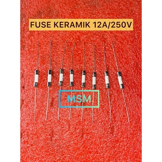 ฟิวส์เซรามิค ทนความร้อน 12A 250V