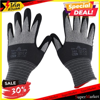 ถุงมือไนลอนเคลือบยางลาเท็กซ์ SHOWA 381 SIZE M อุปกรณ์ทำสวนอื่นๆ LATEX-COATED NYLON GLOVES SHOWA 381 SIZE M อุปกรณ์ทำสวน