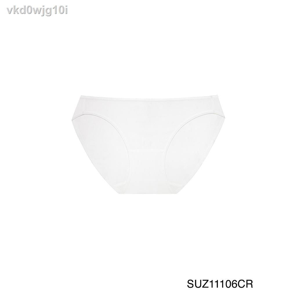 ✠✷✚Sabina กางเกงชั้นใน (Bikini Sexy) รุ่น Panty Zone รหัส SUZ1106CR สีครีมขาว