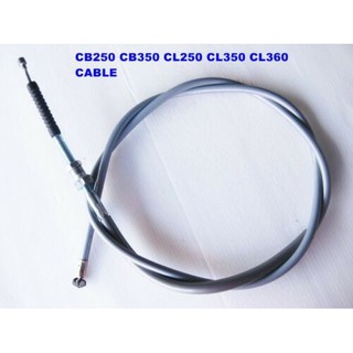 HONDA CB250 CB350 CL250 CL350 CL360 VINTAGE FRONT BRAKE CABLE LIGHT "GREY" "GRADE A" // สายเบรกหน้า มอเตอร์ไซค์ฮอนด้า