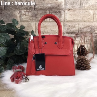 PEACE SMALL SHOULDER BAG ส่งฟรีEMS