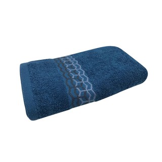 Hair towel TOWEL HOME LIVING STYLE CHAIN 15X32" BLUE Towel, robe toilet ผ้าเช็ดผม ผ้าขนหนู HOME LIVING STYLE CHAIN 15X32