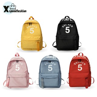 XSPEEDFASHION(X1109)-D3 กระเป๋าเป้แฟชั่นใบใหญ่หลากสีสดใส