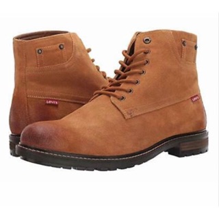 รองเท้า Levi’s Sheffield-Suede Tan boots