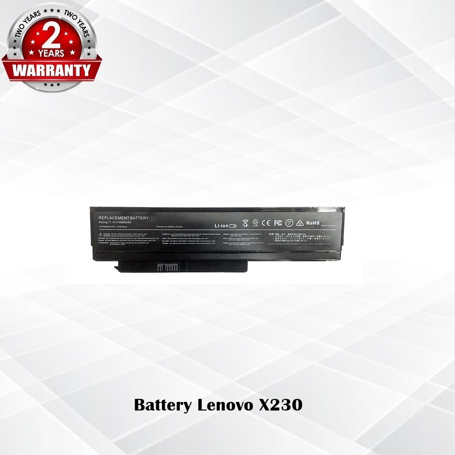 Battery Lenovo X230 / แบตเตอรี่โน๊ตบุ๊ค รุ่น X220i X220 X220S X230 X230I X230S (OEM) *รับประกัน 2 ปี