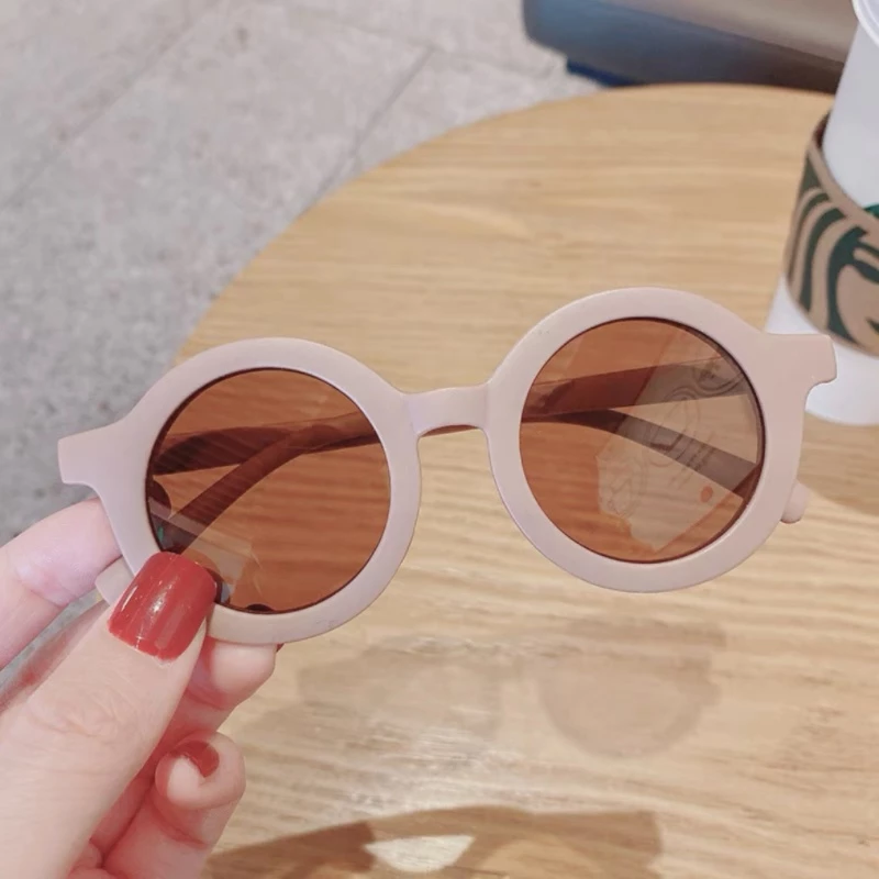 แว่นตาเด็ก แว่นตาเด็กแฟชั่น แว่นกันแดดเด็ก ป้องกันรังสี UV400 สีทึบ thumbnail 9
