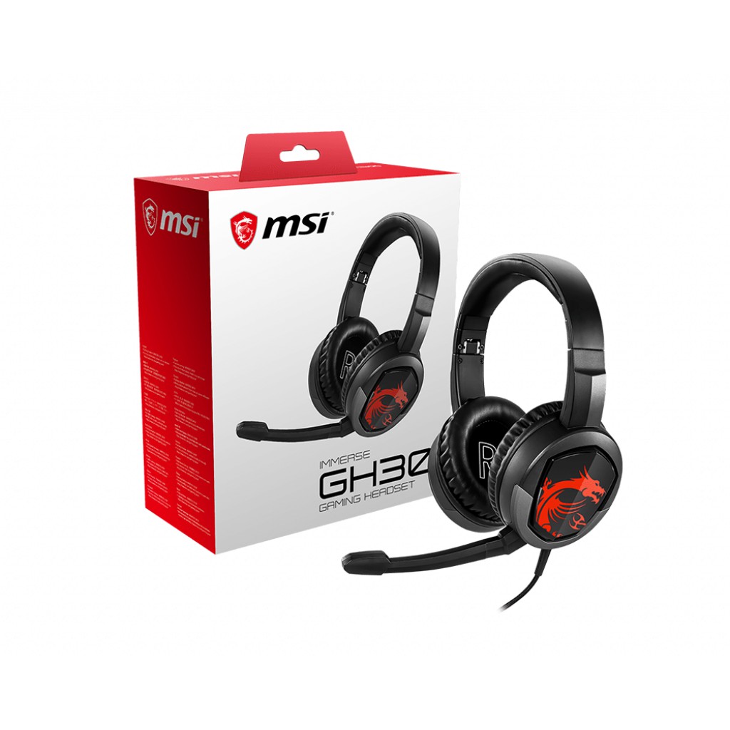 หูฟังเกมมิ่ง MSI Immerse GH30 V2 headset