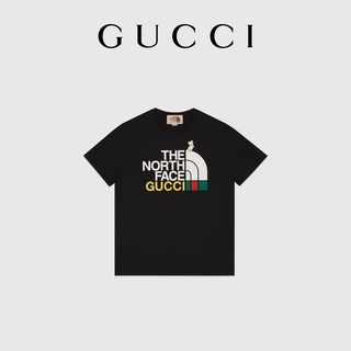 [สินค้าใหม่] เสื้อยืด พิมพ์ลาย Gucci Gucci The North Face x Gucci Joint Series