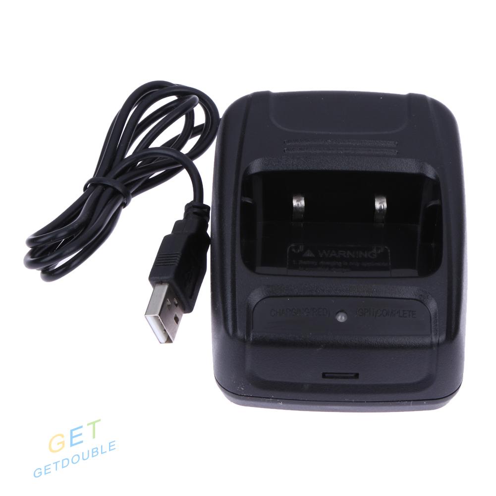 GETDB คุณภาพสูง Li-ion วิทยุแบตเตอรี่ 100-240v USB สําหรับ Baofeng BF- 888S Retevis H777 Sky