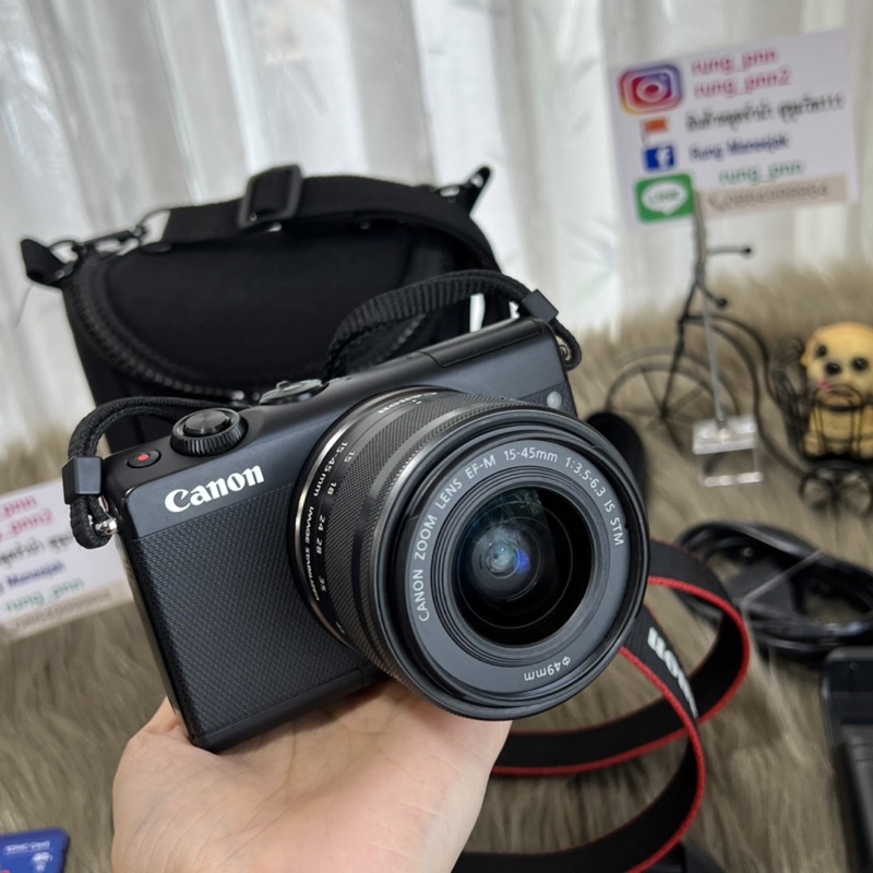Canon EOS M100 พร้อมเลนส์ 15-45MM