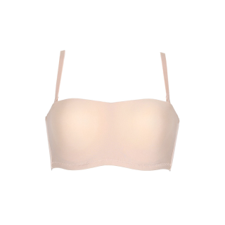 Wacoal Surprise Top Bra บราเกาะอก รุ่น WB9V04 สีเนื้อ (NN) บรามีโครง ถอดสายบ่าได้