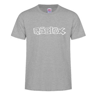 เสื้อยืดโอเวอร์ไซส์ผู้ชายเสื้อยืด T Shirt Men My World Roblox ชายเสื้อลำลองผู้ชายสีเทาS-3XL