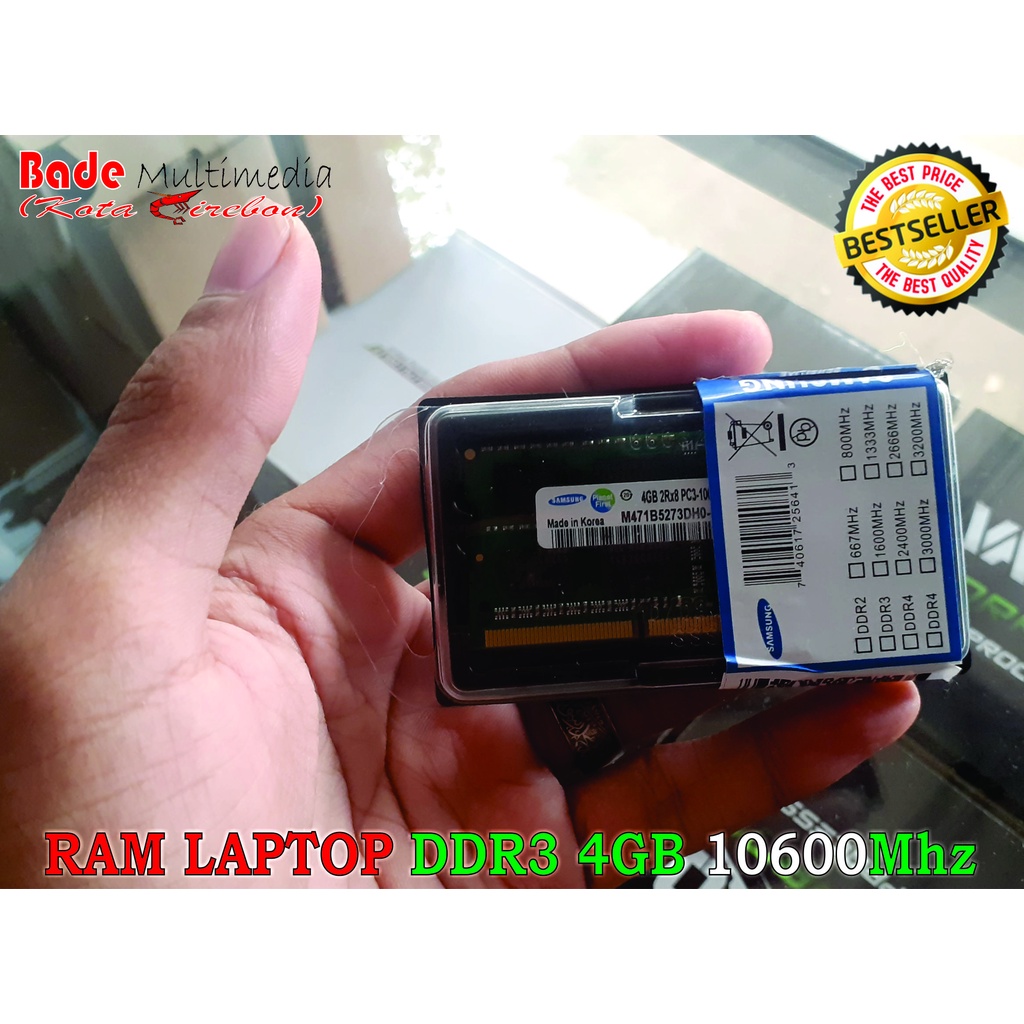 RAM SAMSUNG 4GB 2Rx8 PC3 10600S 09 10 F2 SODIMM LAPTOP ORIGINAL