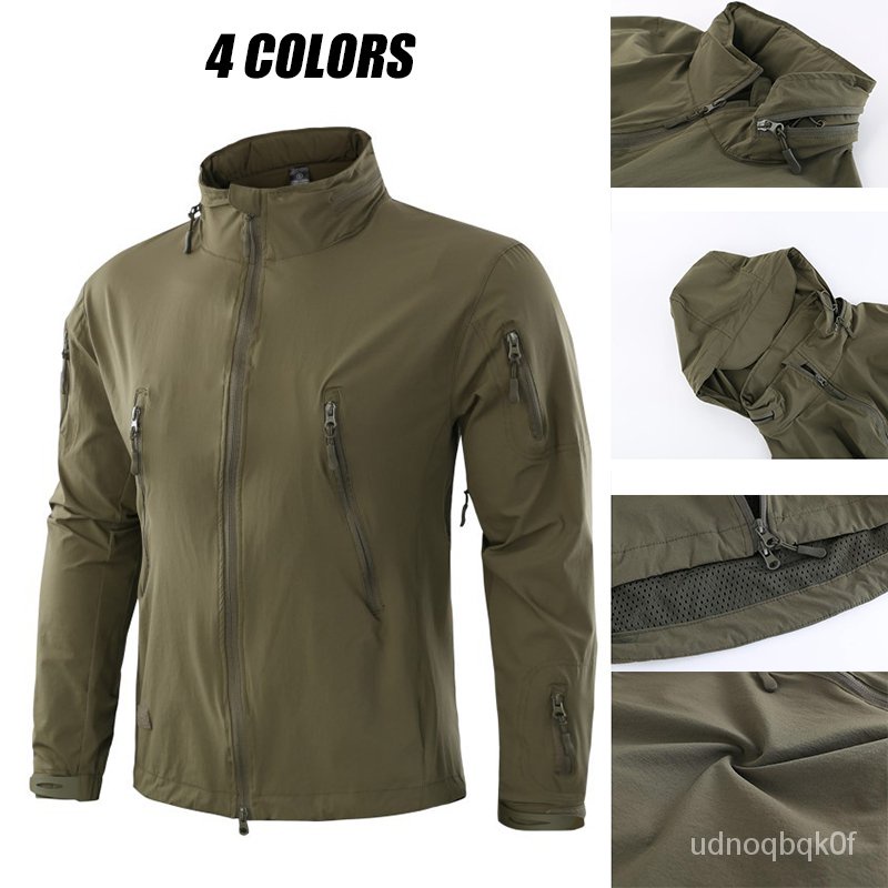 military tactical waterproof jacket