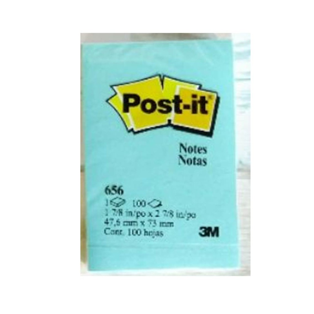 Post it 3M  กระดาษโน๊ตมีกาวในตัว ขนาดเล็ก 1.5x2นิ้ว รุ่น 653