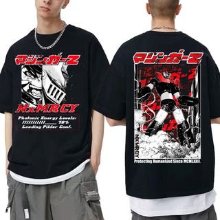 [S-5XL] เสื้อยืดผ้าฝ้าย พิมพ์ลายการ์ตูนหุ่นยนต์ Oldorak Mazinger Z Robot TV Shows Goldrake โอเวอร์ไซซ์ แฟชั่นฤดูร้อน สํา