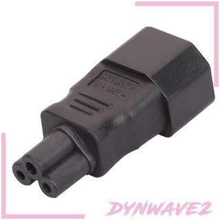 ( Dynwave2 ) อะแดปเตอร์ปลั๊กแปลง C5 To C14 Iec320 Female 1 ชิ้น