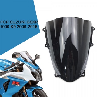 กระจกกันลม แบบบับเบิลคู่ สําหรับ Suzuki GSXR 1000 R GSX-R1000 K9 2009-2016 2010 2011 2012 2013 2014 2015 2016 GSXR1000