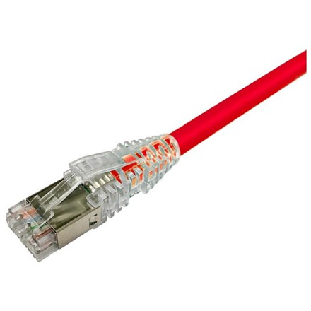 CommScope RJ45 Patch Cord, Cat6A, S/FTP, LSZH, 2 m Red (NPC6ASZDB-RD002M)