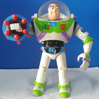 Toy Story Buzz Lighyear Blue Belt &amp; Rochet Launcher by Hasbro 2001