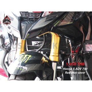 Honda XADV 750cc. Radiator cover (ตะแกรงฝาครอบหม้อน้ำ) By Musashi-Bikes