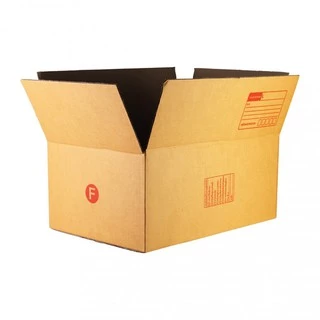 กล่องไปรษณีย์ เบอร์ F เล็ก ขนาด 31x36x13 cm. กล่องพัสดุ KA125