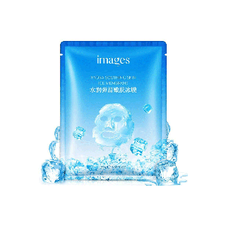 [1 บ.กดได้ 3 ชิ้น] มาส์กเย็น (ICE COOL Mask) จาก Images เพิ่มความชุ่มชื่นและเติมน้ำให้ผิว