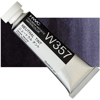 สีน้ำโฮลเบนเฉดสี สีเทา-สีขาว Holbein Japan artist watercolor Grey-White shade 5/15/60ml ホルベイン 透明水彩絵具