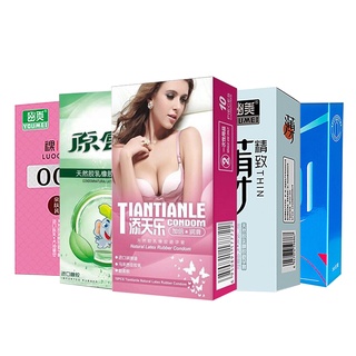 SE001 10pcs/box ถุงยางอนามัยแพชชั่นสลิม ถุงยางอนามัย