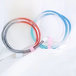 พร้อมส่ง 🔥 สายเกรียว ถนมสายชาร์จ หลายสี กันสายหัก
