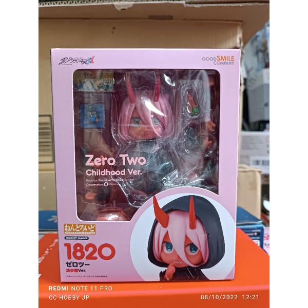 Nendoroid No.1820 Zero Two: Childhood Ver. สินค้าลิขสิทธิ์แท้ 💯%