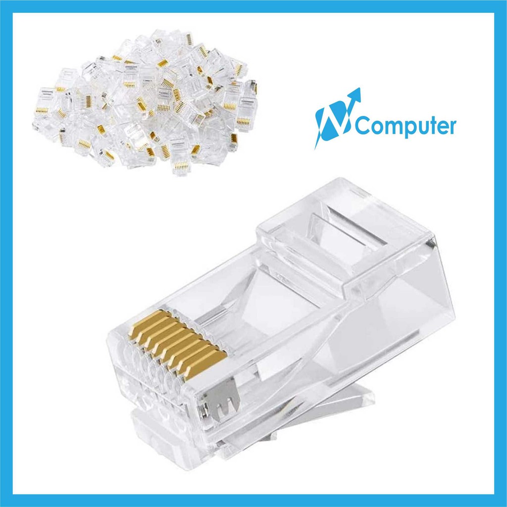 Rj45 ตัวเชื่อมต่อ RJ45 LAN RJ45 CAT5 โมดูลาร์ RJ45