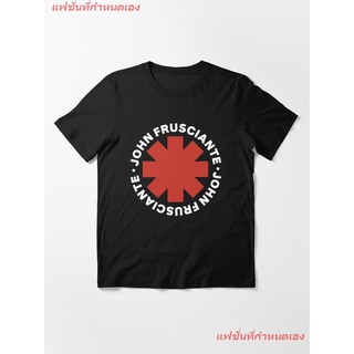 แฟชั่นที่กำหนดเอง เรดฮอตชิลีเพปเปอส์ วงร็อค John Frusciante Essential T-Shirt Red Hot Chili Peppers เสื้อยืดผู้หญิง เสื้