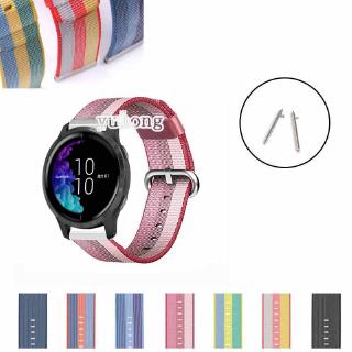 สายนาฬิกาข้อมือไนล่อน สไตล์สปอร์ต สําหรับ Garmin Venu SQ 2 venu2 plus