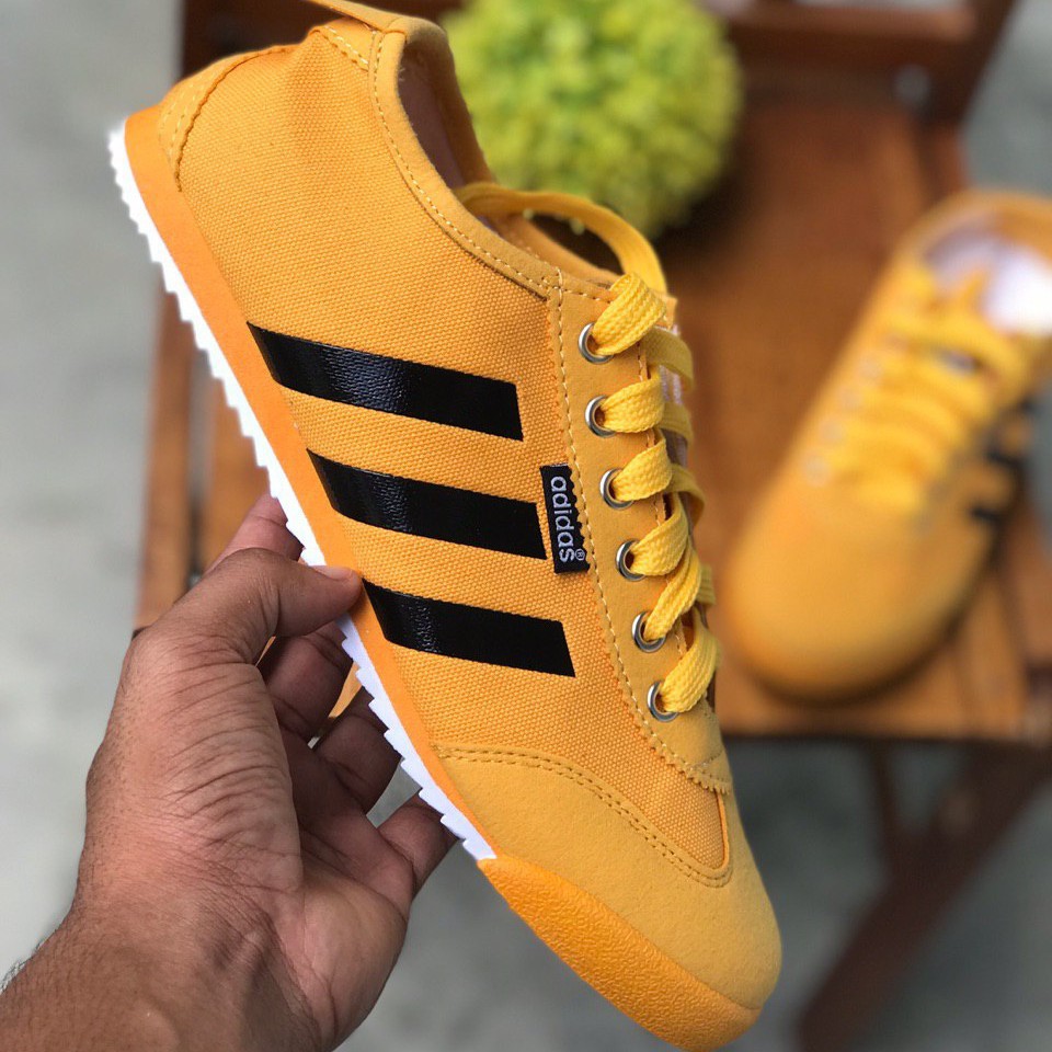 Lizhng รองเท าผ าใบก ฬา Adidas Samba Mustard ส เหล องไซส 41 45 Lizhng Th Thaipick