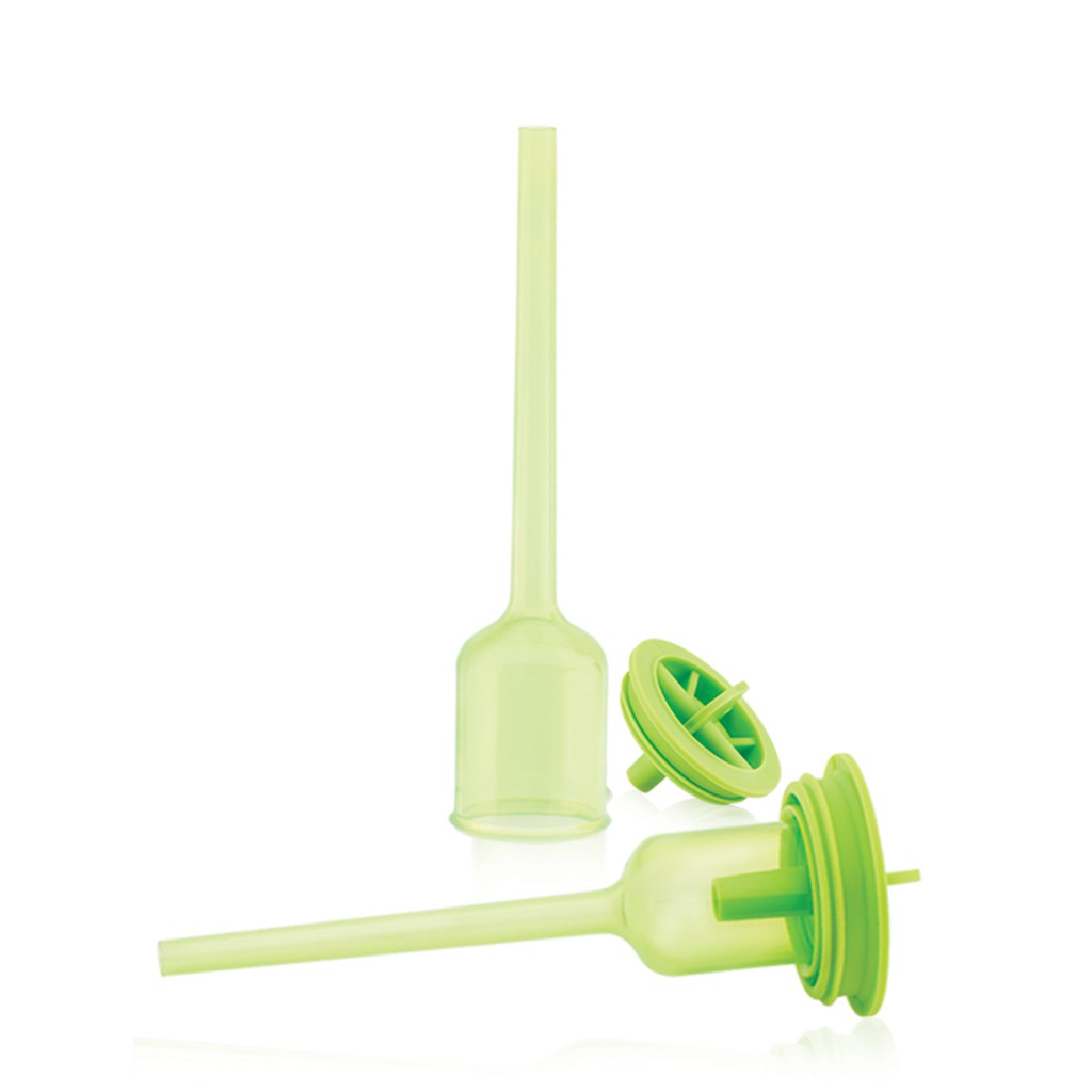 Dr.Brown's : DRBWR203-P4 ชุดอะไหล่ขวดคอกว้าง 9 oz / 270 ml Wide-Neck "Options" Replacement Kit(Green)