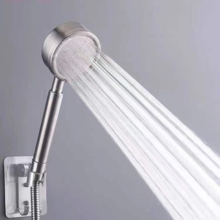 หัวฝักบัวอาบน้ำแรงดันสูง SHOWER &amp; BATH shower head ฝักบัวเพิ่มแรงดัน อลูมิเนียม