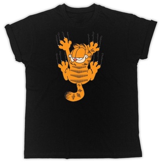 เสื้อยืดผ้าฝ้ายพิมพ์ลายขายดี เสื้อยืดที่คุณต้องการ☼✲℗GARFIELD SCRATCHING FUNNY T SHIRT IDEAL GIFT BIRTHDAY PRESENT men B