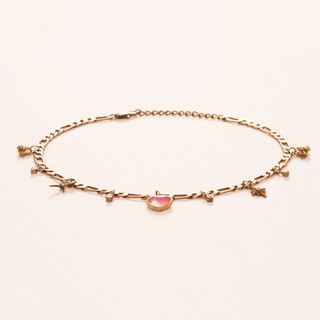 สร้อยนำโชค Brass Copper Choker คอปเปอร์ลงดำ เสริมเสน่ห์ เมตตา ความรัก