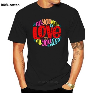 เสื้อยืดลําลอง แขนสั้น คอกลม พิมพ์ลายคําคมไบเบิล All You Need Is Love Music สไตล์ฮิปฮอป สําหรับผู้ชาย 671382