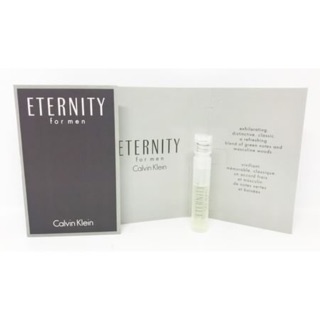 CALVIN KLEIN Eternity For Men EAU DE TOILETTE ขนาดพกพา หัวสเปรย์ 1.2ml.