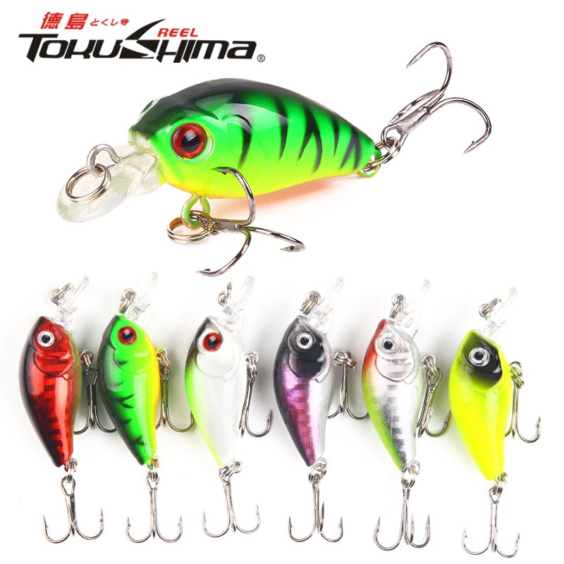 Tokushima เหยื่อตกปลาปลอม ขนาด 3.8 กรัม /4.5 ซม. 1 ชิ้น
