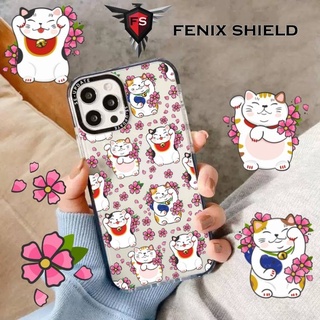 เคส FenixShield Ultra Hybrid [ LUCKY CAT ] สำหรับ iPhone 15 / 14 / 13 / 12 / Plus / Pro / Pro Max